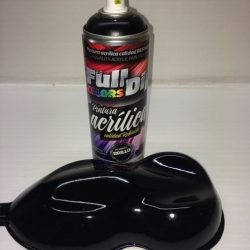 full dip acrylic black